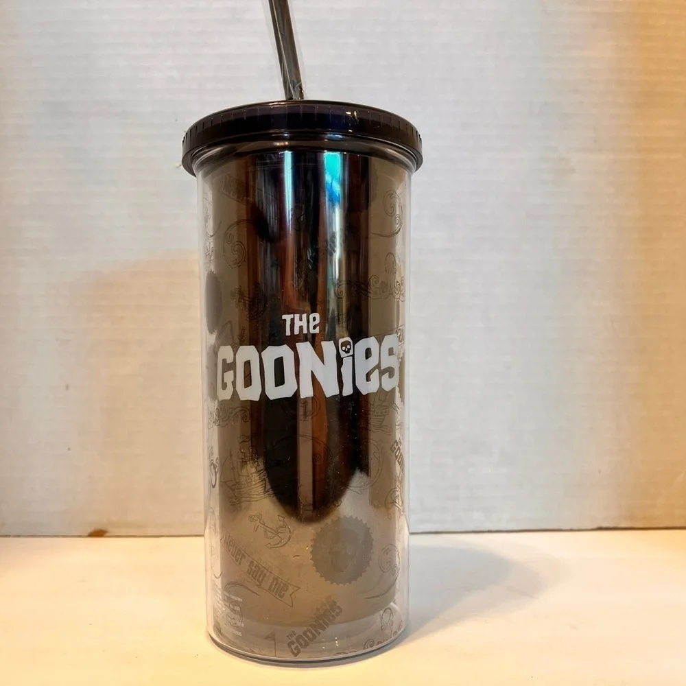 The Goonies never say die 20 oz travel tumbler NWT